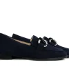 Loafers | Wijdte H^Hassia Loafers Blauw Ketting Suede