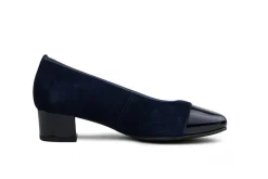 Pumps | Wijdte J^Hassia Pump Blue Multi Suede Lak