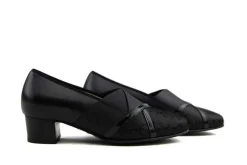 Pumps | Wijdte J^Hassia Pump Met Elastiek Schwarz Pixel