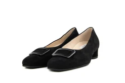 Pumps | Wijdte H^Hassia Pump Zwart Suede