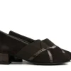 Pumps | Wijdte J^Hassia Pumps Donkebruin Suede Shinylack