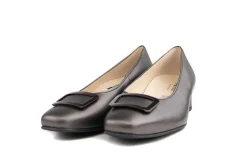 Pumps | Wijdte H^Hassia Pumps Donkerbruin Pearl