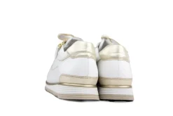 Sneakers^Hassia Sneaker Weiss Platin Gloss