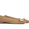 Ballerina's | Loafers / Instappers^Högl Ballerina Coco Bruin Suede