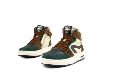 Sneakers^HIP Hoge Sneaker Groen Combi