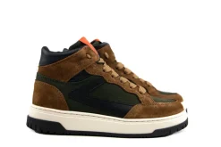 Sneakers^HIP Hoge Sneaker Middenbruin Combi