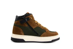 Sneakers^HIP Hoge Sneaker Middenbruin Combi