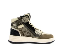 Sneakers^HIP Hoge Sneaker Taupe Combi