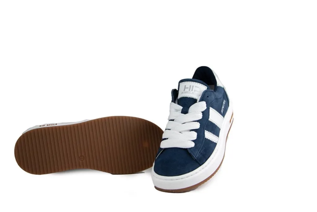 Sneakers^HIP Sneaker Darkblue White Combi