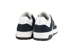 Sneakers^HIP Sneaker Donkerblauw Wit Combi