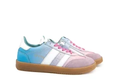 Sneakers^HIP Sneaker Roze Blauw Combi