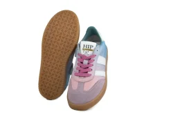 Sneakers^HIP Sneaker Roze Blauw Combi