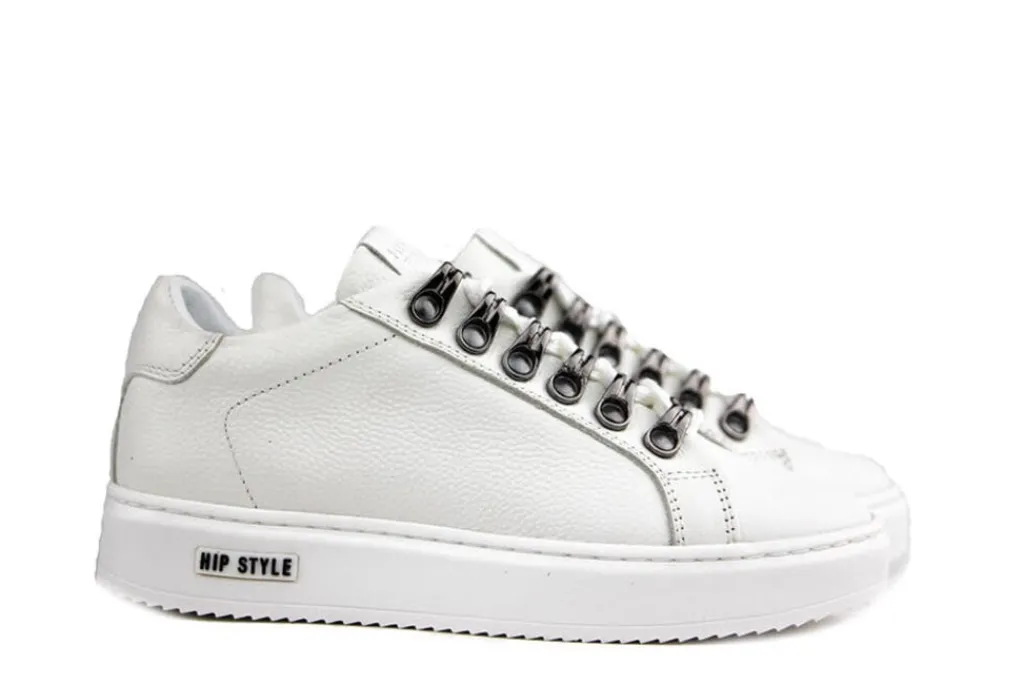 Sneakers^HIP Sneaker White Leather