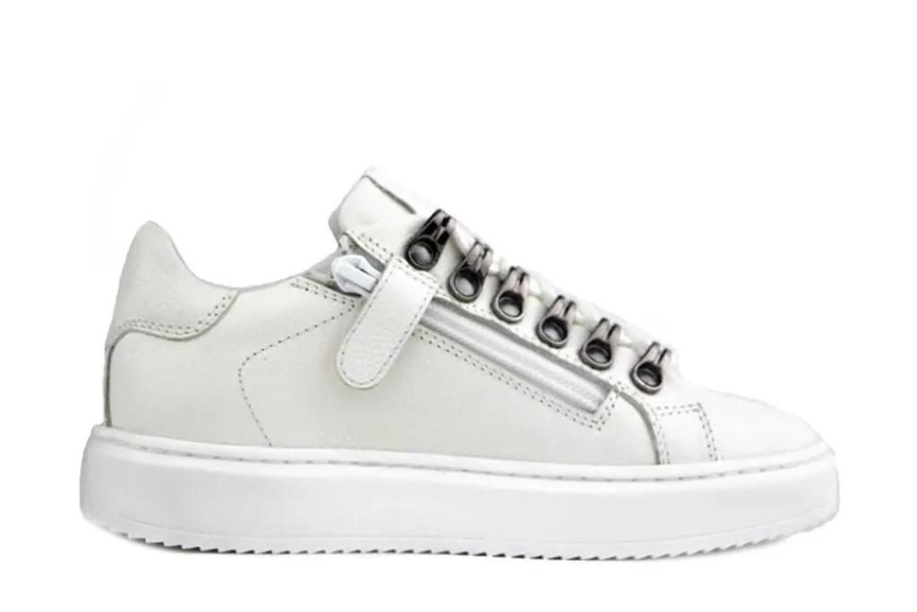 Sneakers^HIP Sneaker White Leather