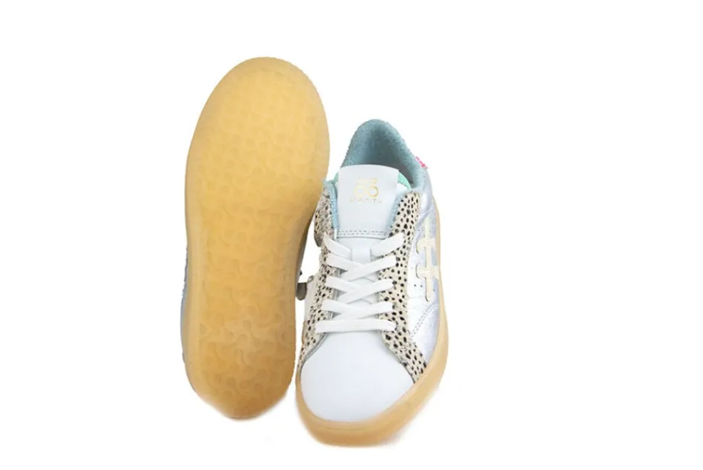 Sneakers^HIP Sneaker Zilver Combi