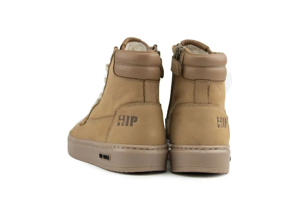 Veterboots^HIP Veterboot Beige Nubuck