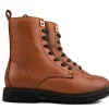 Veterboots En Bikerboots^HIP Veterboot Mid Brown