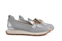 Instappers | Loafers / Instappers^Hispanitas Loafer Kansas Boleromet White Silver