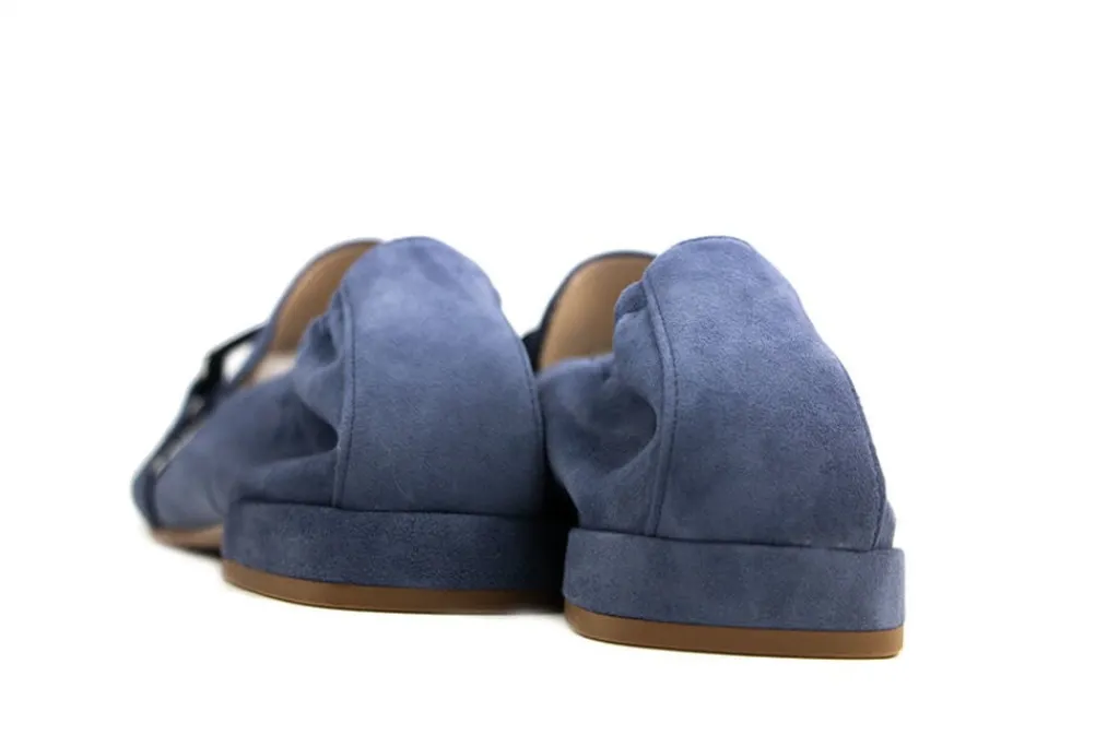 Loafers / Instappers^Högl Hogl Loafer Jeans Silber