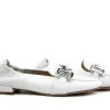 Loafers / Instappers^Högl Hogl Loafer Weiss Silber