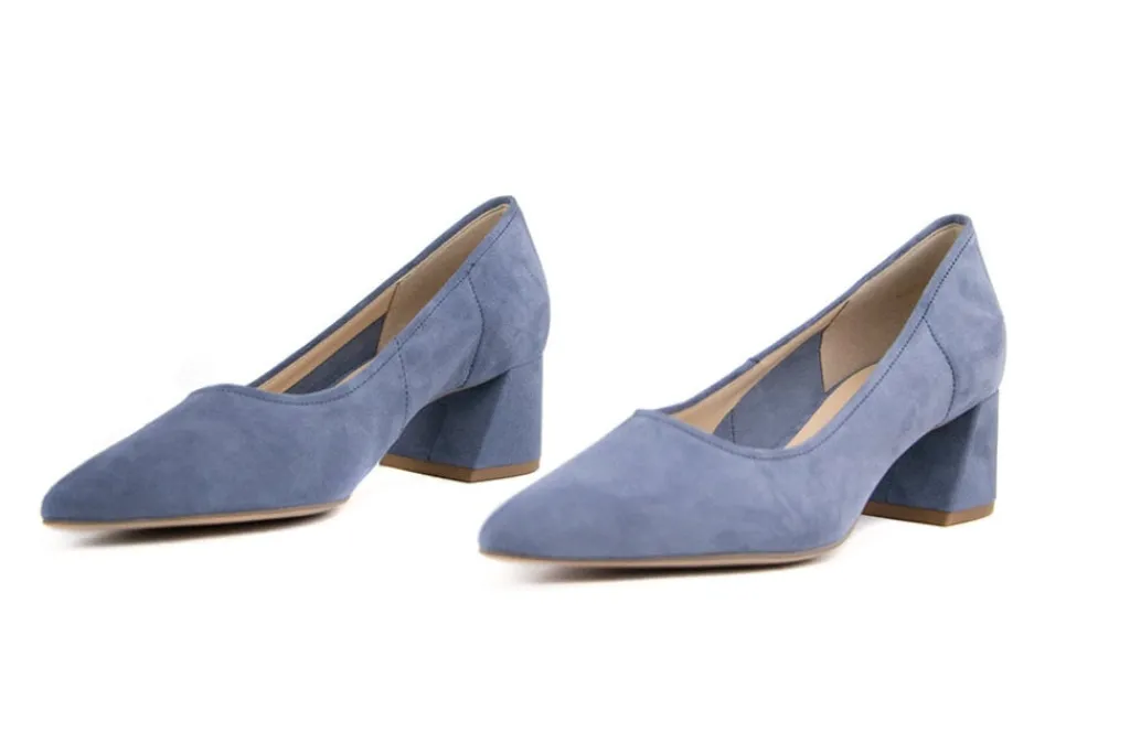 Pumps^Högl Hogl Pump Jeans Suede