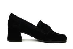 Pumps^Högl Hogl Pump Schwarz Casual Velour