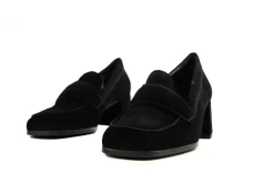 Pumps^Högl Hogl Pump Schwarz Casual Velour