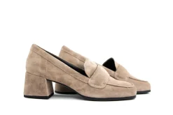 Pumps^Högl Hogl Pump Taupe Casualvelour