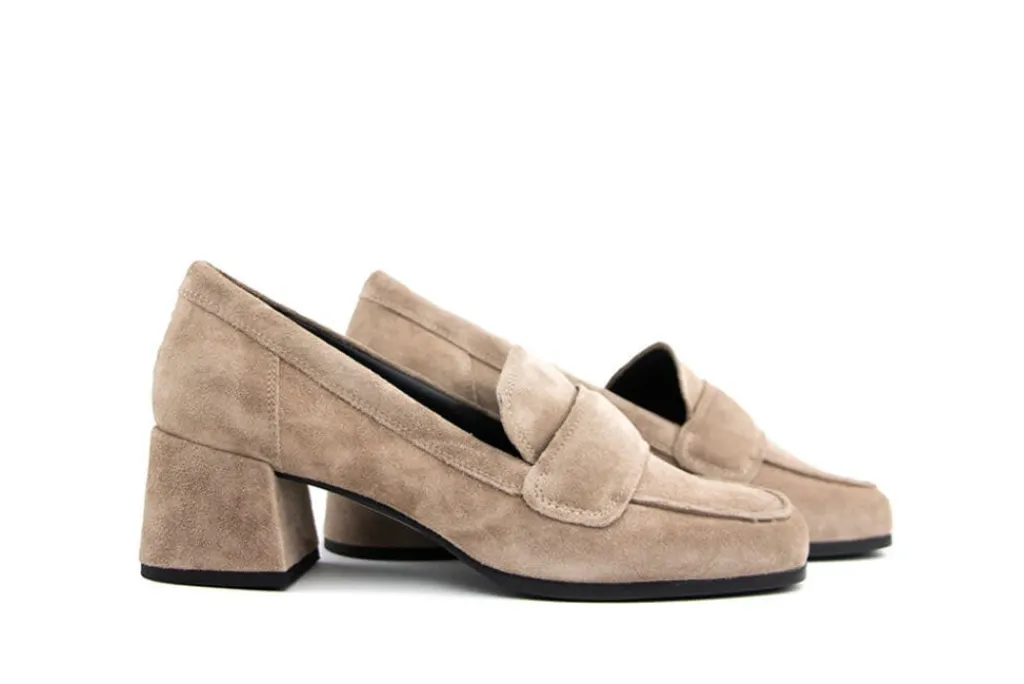 Pumps^Högl Hogl Pump Taupe Casualvelour
