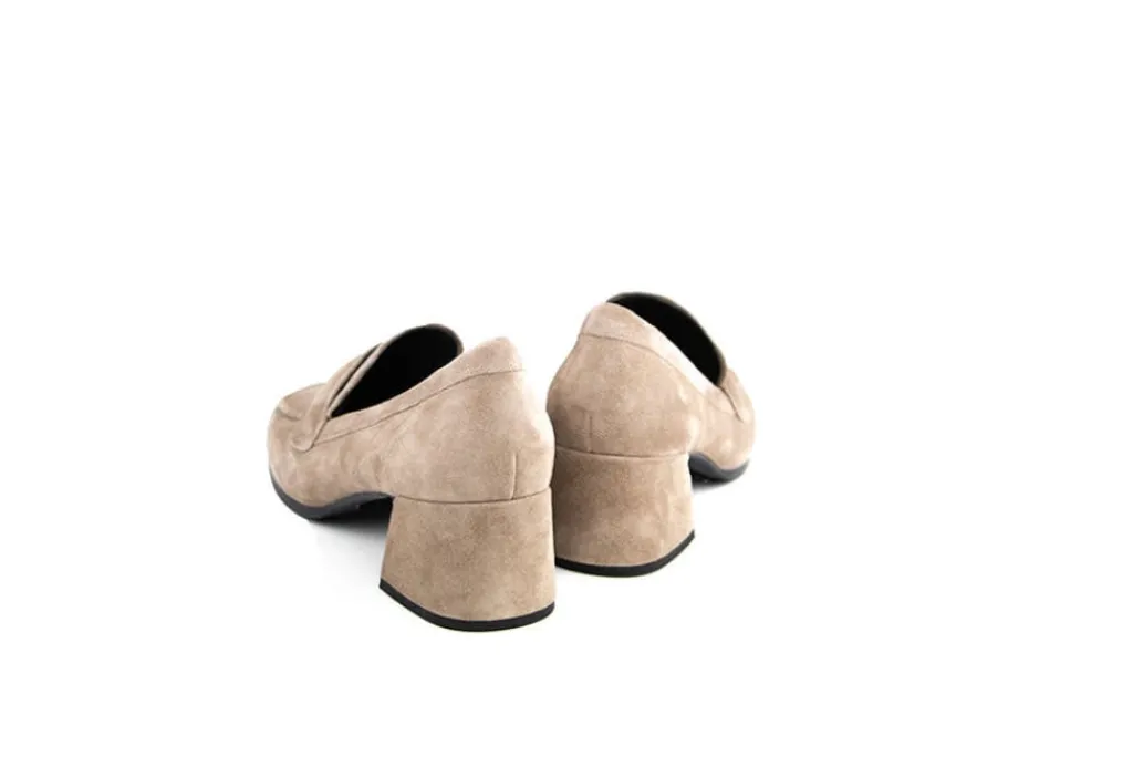 Pumps^Högl Hogl Pump Taupe Casualvelour