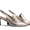 Pumps^Högl Hogl Slingback Pump Lightbronze Cosymetal