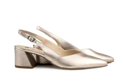 Pumps^Högl Hogl Slingback Pump Lightbronze Cosymetal