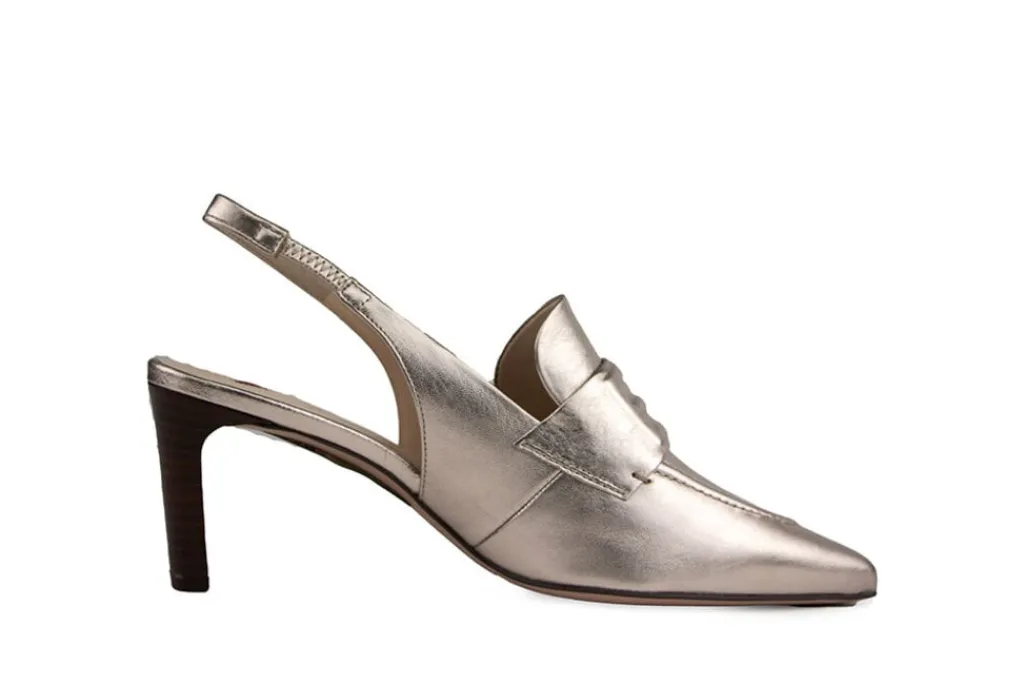 Pumps^Högl Hogl Slingback Pump Lightbronze Cosymetal