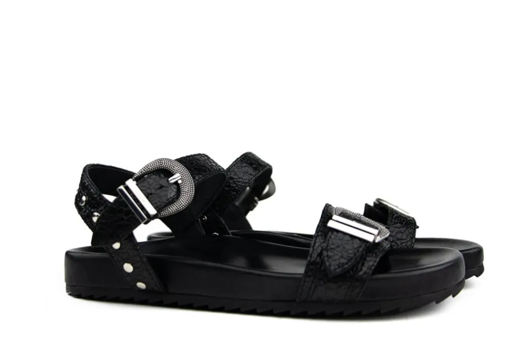 Sandalen | Sandalen En Slippers^IQÔNIC IQONIC Sandaal Loan 1 Black
