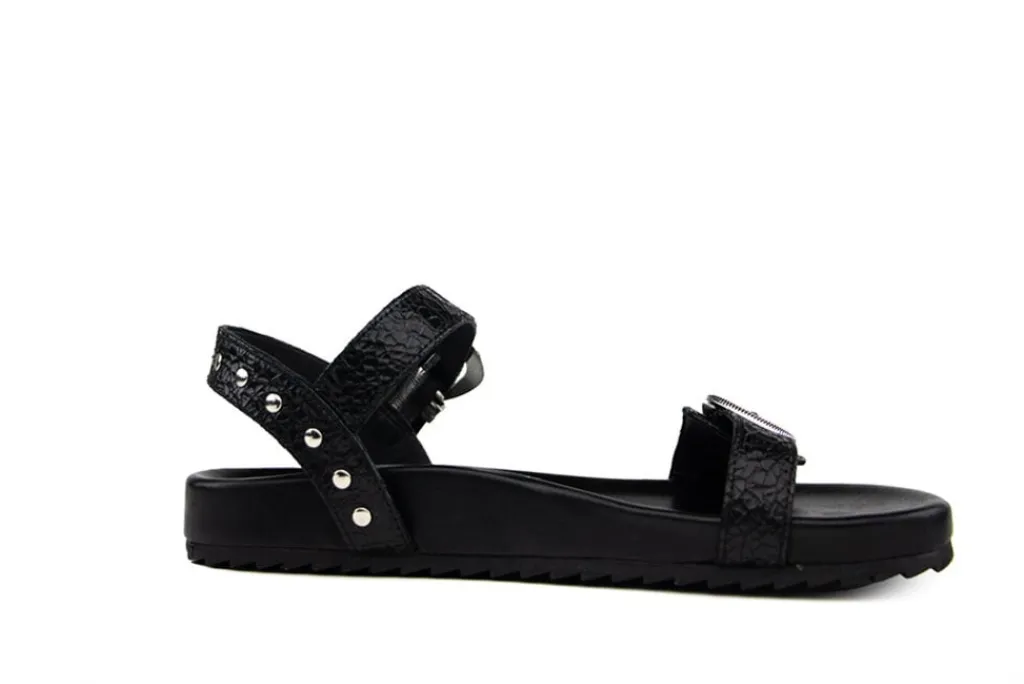 Sandalen | Sandalen En Slippers^IQÔNIC IQONIC Sandaal Loan 1 Black