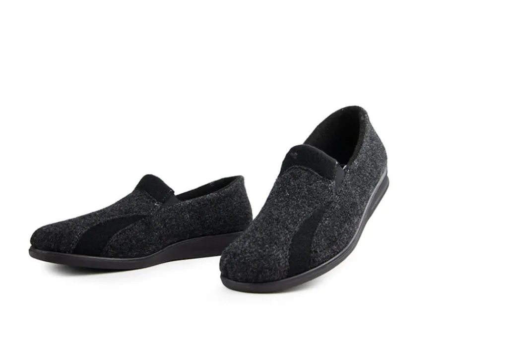 Pantoffels^Josef Seibel Belford 108 Anthrazit
