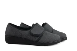 Pantoffels^Josef Seibel Klittenband Nice Grau