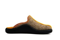 Pantoffels^Josef Seibel Monaco 62 Braun Filz Combi