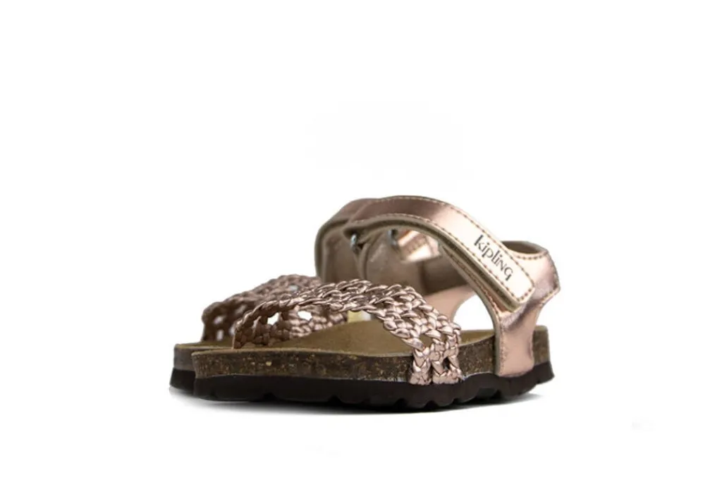 Sandalen | Sandalen En Slippers^Kipling Sandaal Milou Champagne Vlecht
