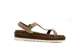 Sandalen En Slippers | Sandalen^Lazamani Sandaal T-Strap Beads Multi