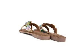 Slippers | Sandalen En Slippers^Lazamani Slipper Beads Flower Multi
