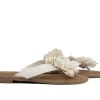 Slippers | Sandalen En Slippers^Lazamani Slipper Flower Offwhite