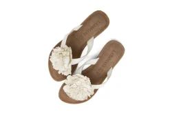 Slippers | Sandalen En Slippers^Lazamani Slipper Flower Offwhite