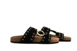 Slippers | Sandalen En Slippers^Lazamani Slipper Straps Buckle Black