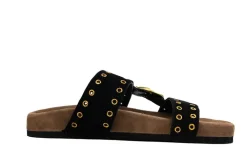 Slippers | Sandalen En Slippers^Lazamani Slipper Straps Buckle Black