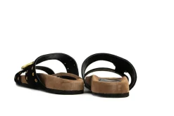 Slippers | Sandalen En Slippers^Lazamani Slipper Straps Buckle Black