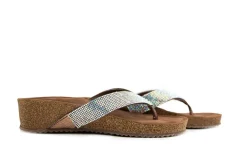 Slippers | Sandalen En Slippers^Lazamani Slipper Wedge Rainbow Diamonds
