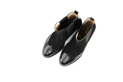 Chelsea Boots^Lilian Chelsea Nero Camoscio Cocco