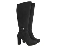 Laarzen^Lilian Laars Plateau Black Suede