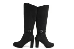 Laarzen^Lilian Laars Plateau Black Suede